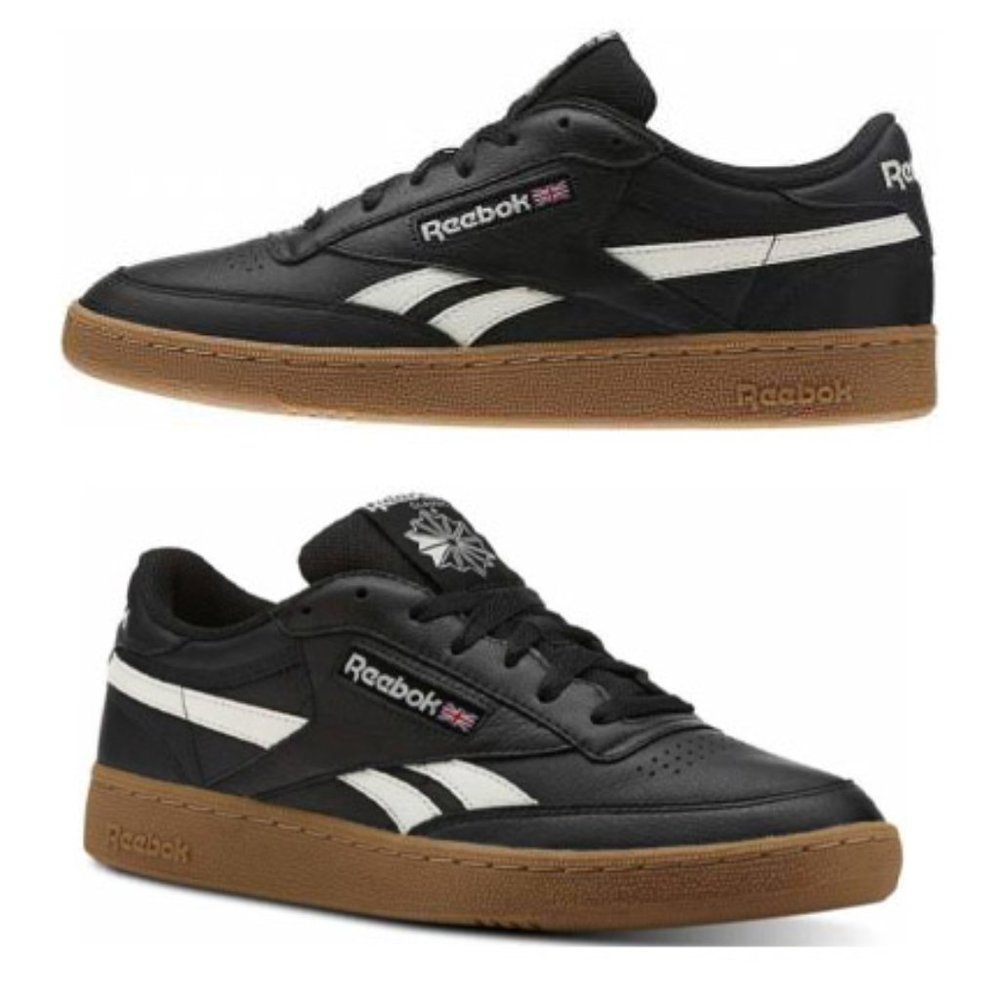 Reebok Classic Revenge Plus MU - 9.5 GREAT CONDITION Black/White/Gum